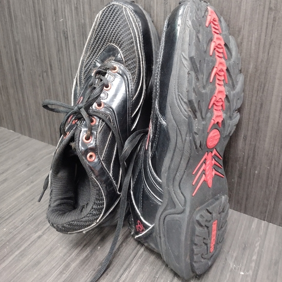 Gravity Defyer Running Sneaker Black & Red Men's Sz 9 - Picture 3 of 12